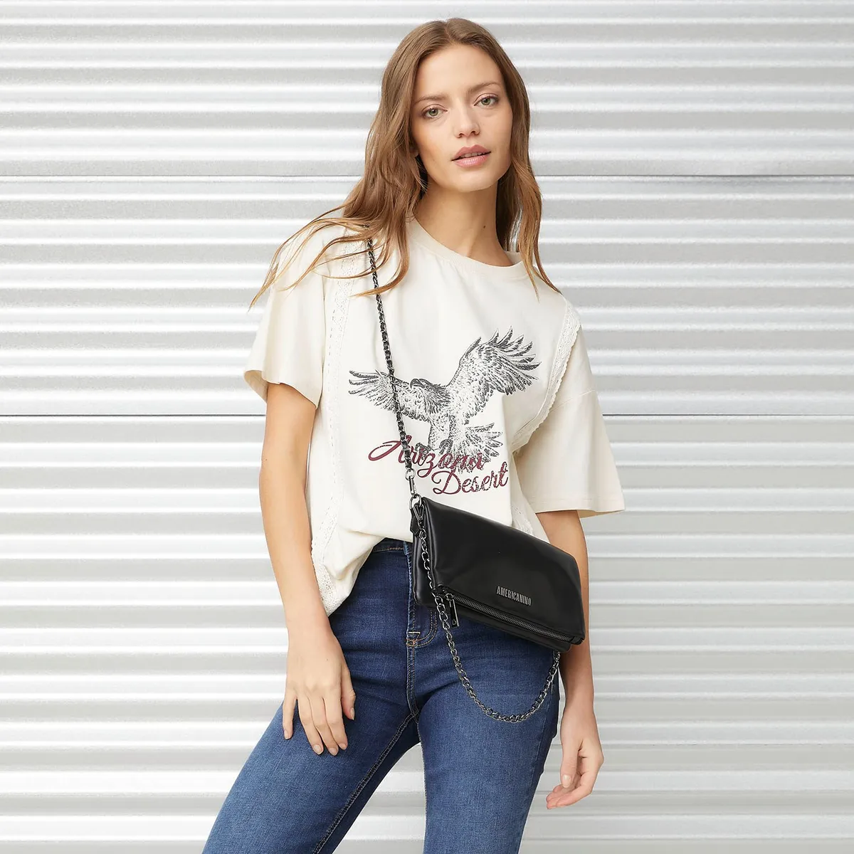 AMERICANINO - Bandolera Mujer Americanino