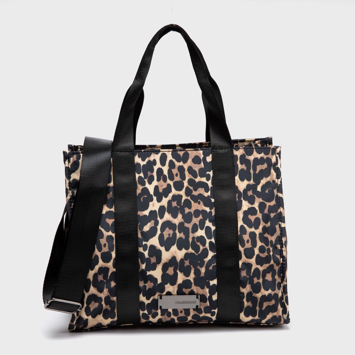 AMERICANINO - Cartera de Hombro Mujer Americanino Diseño Animal Print