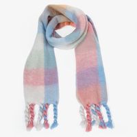 Bufanda Mujer Sintético Diseño a Cuadros