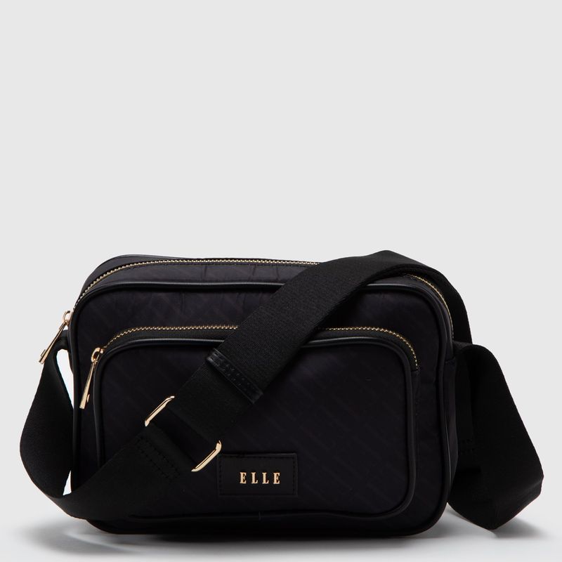 ELLE - Bandolera Negra Mujer Elle