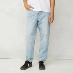 BEARCLIFF - Jeans Tapered Fit Hombre Algodón Estilo Casual
