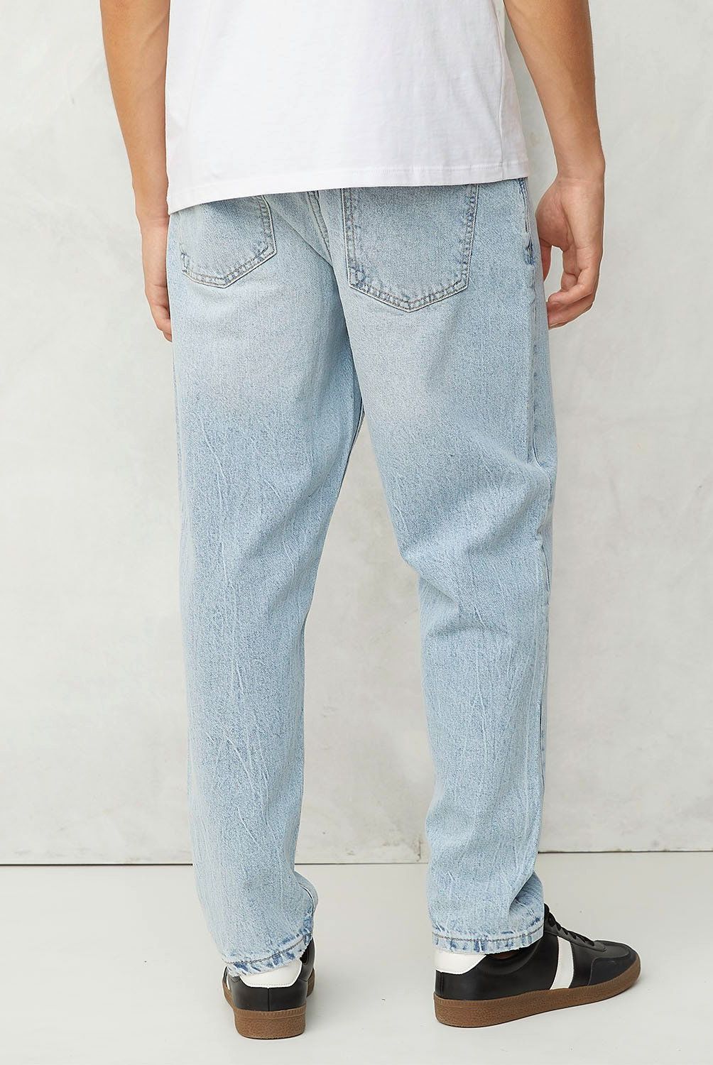 BEARCLIFF - Jeans Bearcliff Tapered Fit Hombre Algodón Estilo Casual