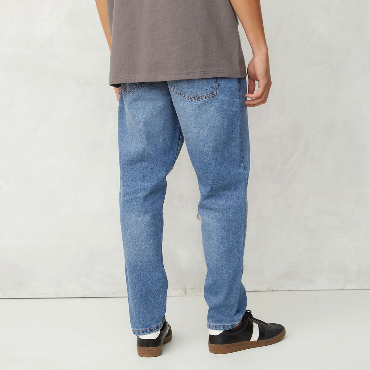 BEARCLIFF - Jeans Bearcliff Tapered Fit Hombre Algodón Estilo Casual