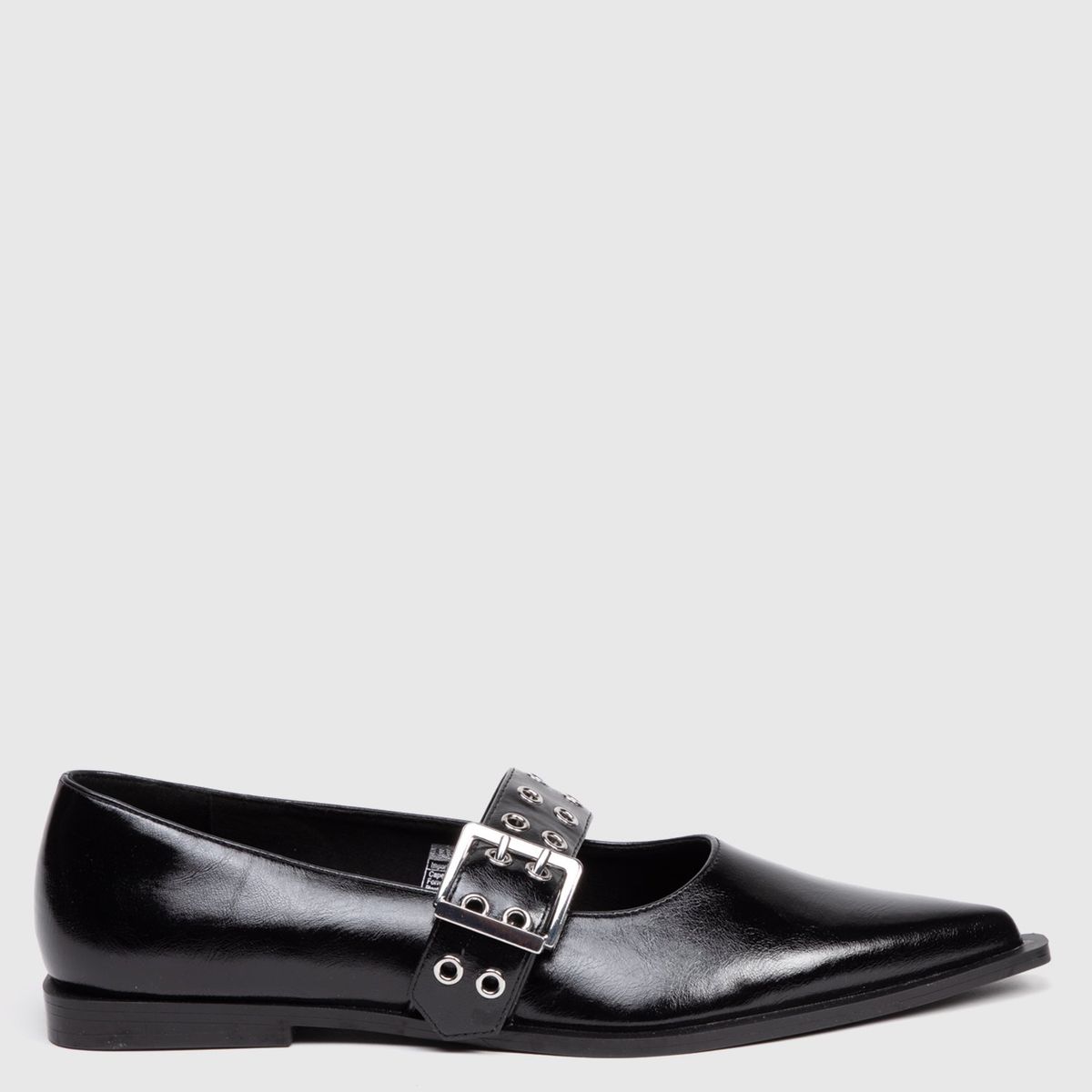 BASEMENT - Ballerinas Mujer Basement con Hebilla Sintético Negro