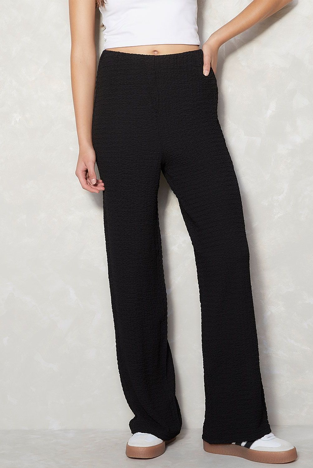 SYBILLA - Pantalón Sybilla Tiro Medio Mujer Wide Leg