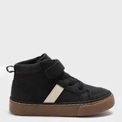 YAMP - Sp Skatehi Zapatilla Urbana Niño Negro (22 a 26)