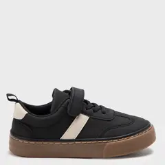YAMP - Sp Skate Zapatilla Urbana Niño Negro (22 a 26)