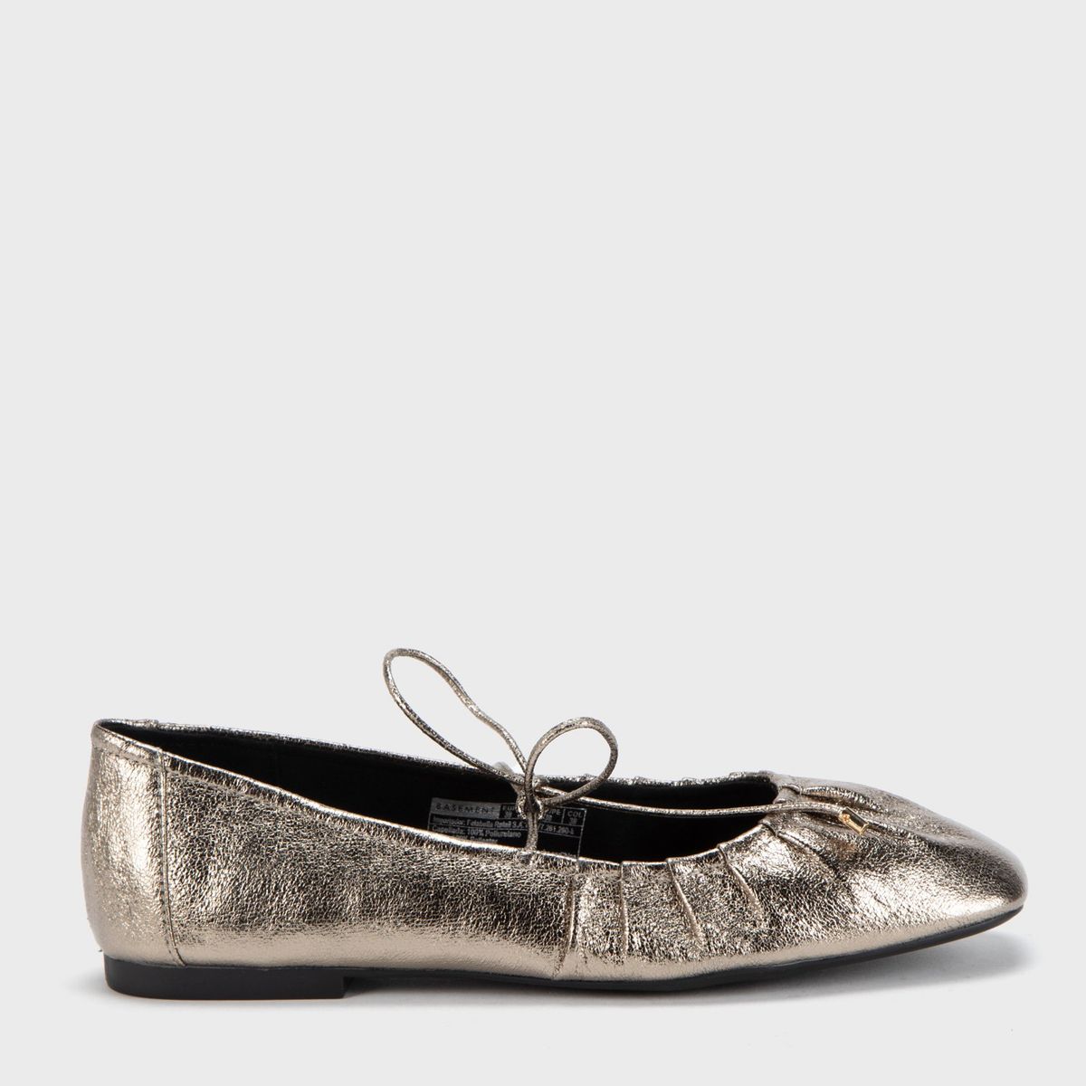 BASEMENT - Ballerina Basement Mujer Dorado