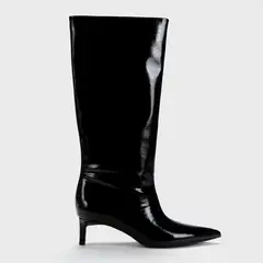 BASEMENT - Bota Mujer Negro