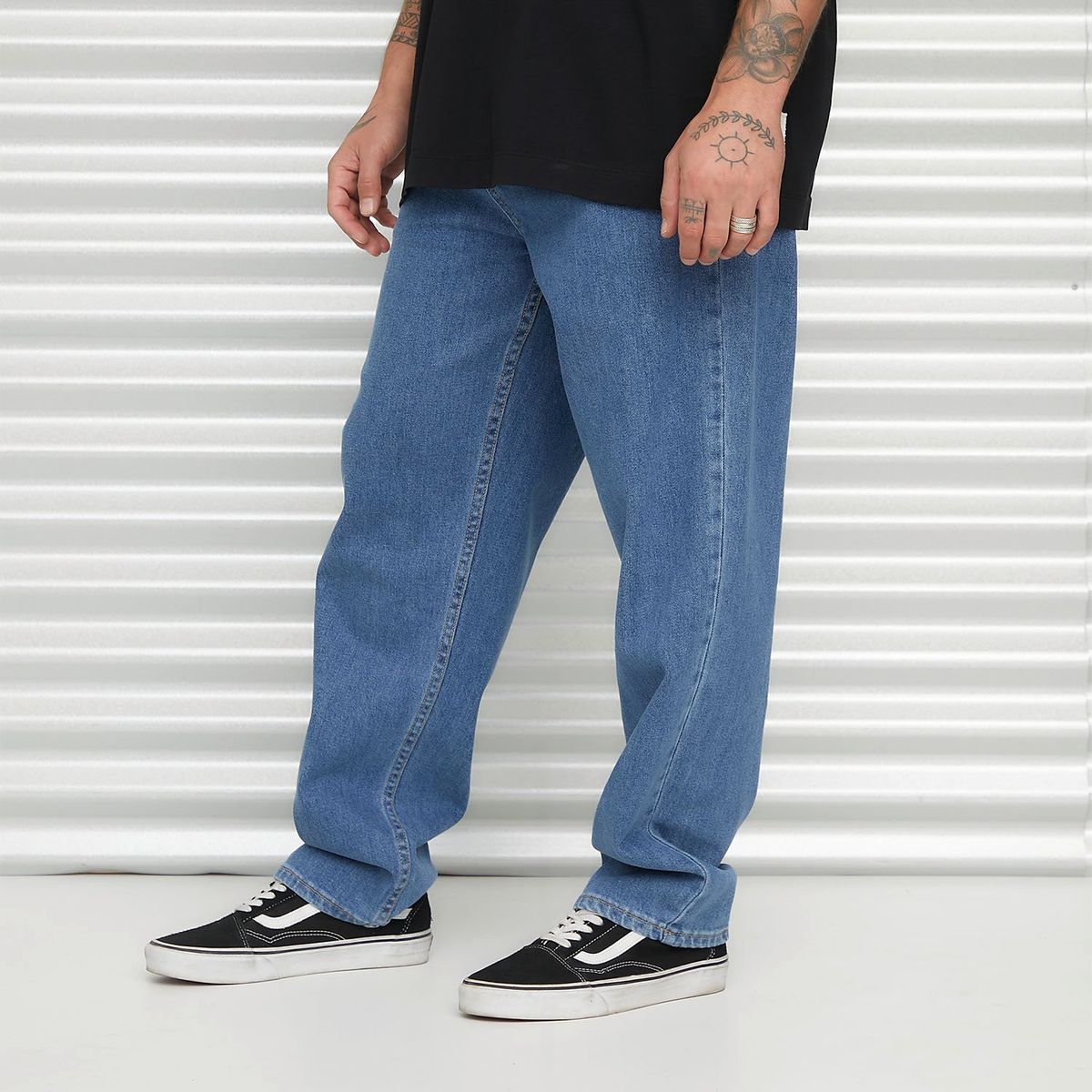 AMERICANINO - Jeans Baggy Americanino Casual Hombre Algodón