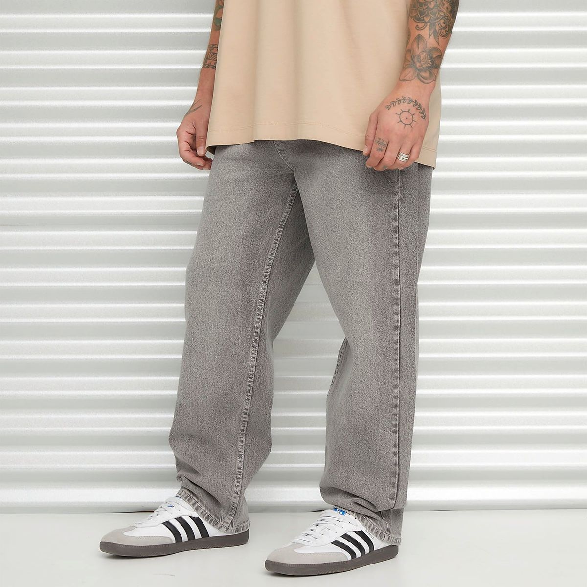 AMERICANINO - Jeans Baggy Americanino Casual Hombre Algodón