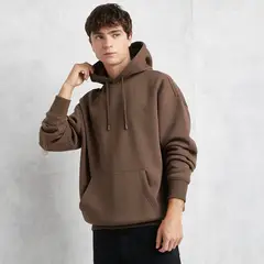 BEARCLIFF - Polerón Canguro Relax Fit Hombre
