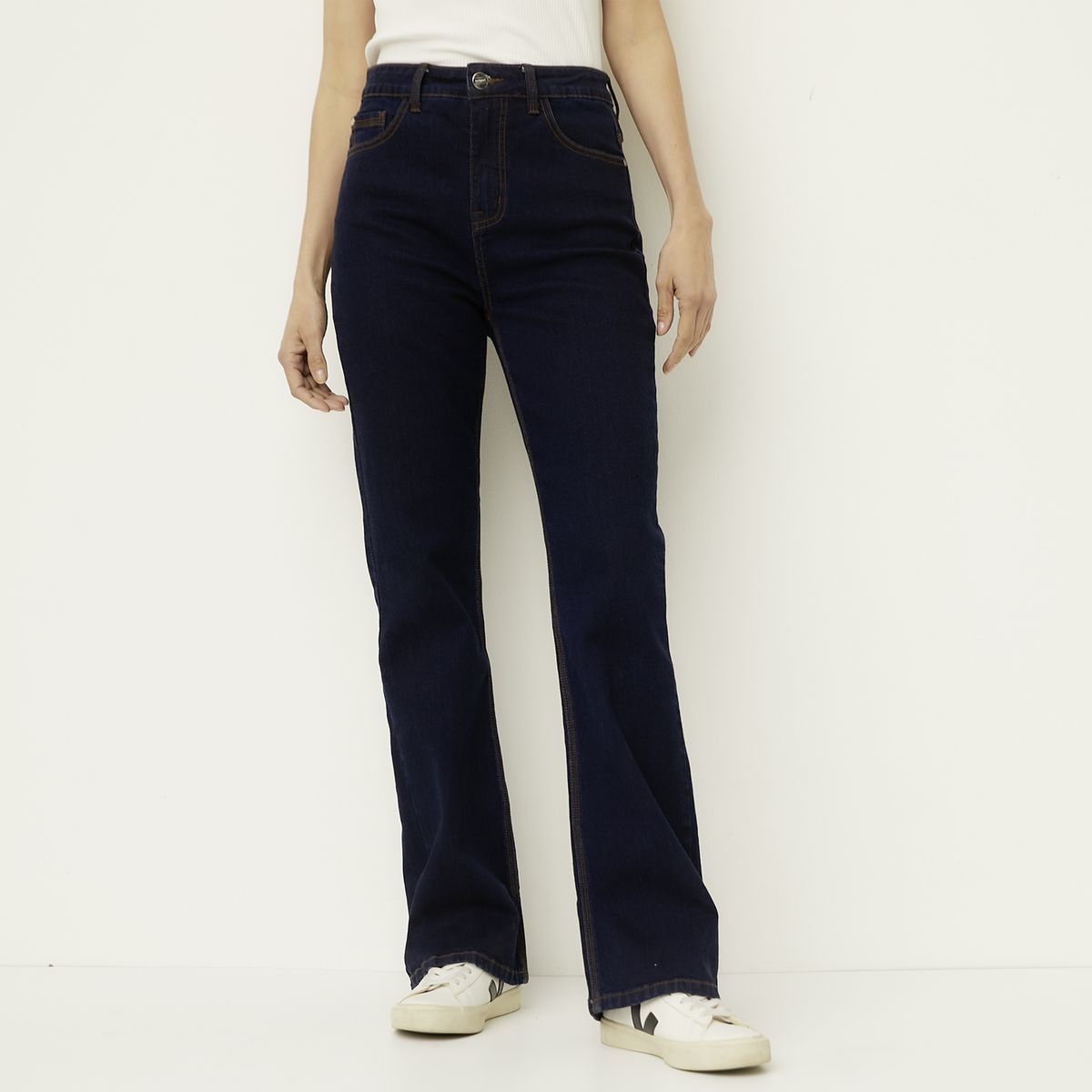 NEWPORT - Jeans Recto Mujer Newport Algodón y Elastano