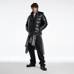 MOSSIMO - Parka Manga Larga Pu Hombre