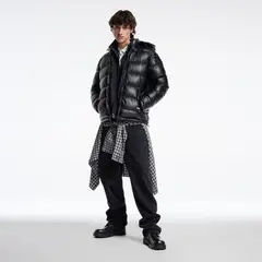 MOSSIMO - Parka Manga Larga Pu Hombre