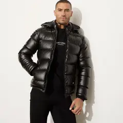 MOSSIMO - Parka Manga Larga Pu Hombre