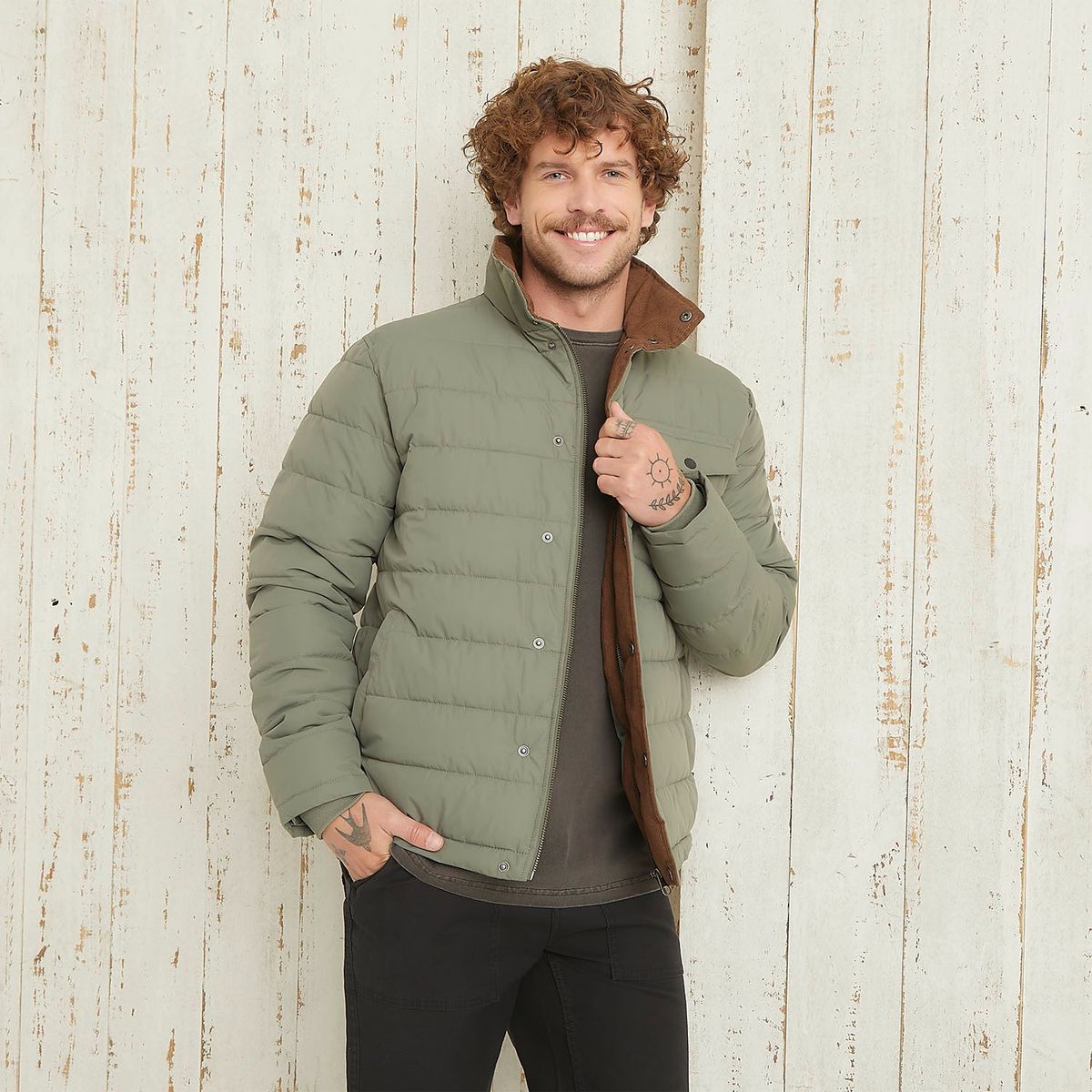 DOO AUSTRALIA - Parka Manga Larga Hombre Doo Australia