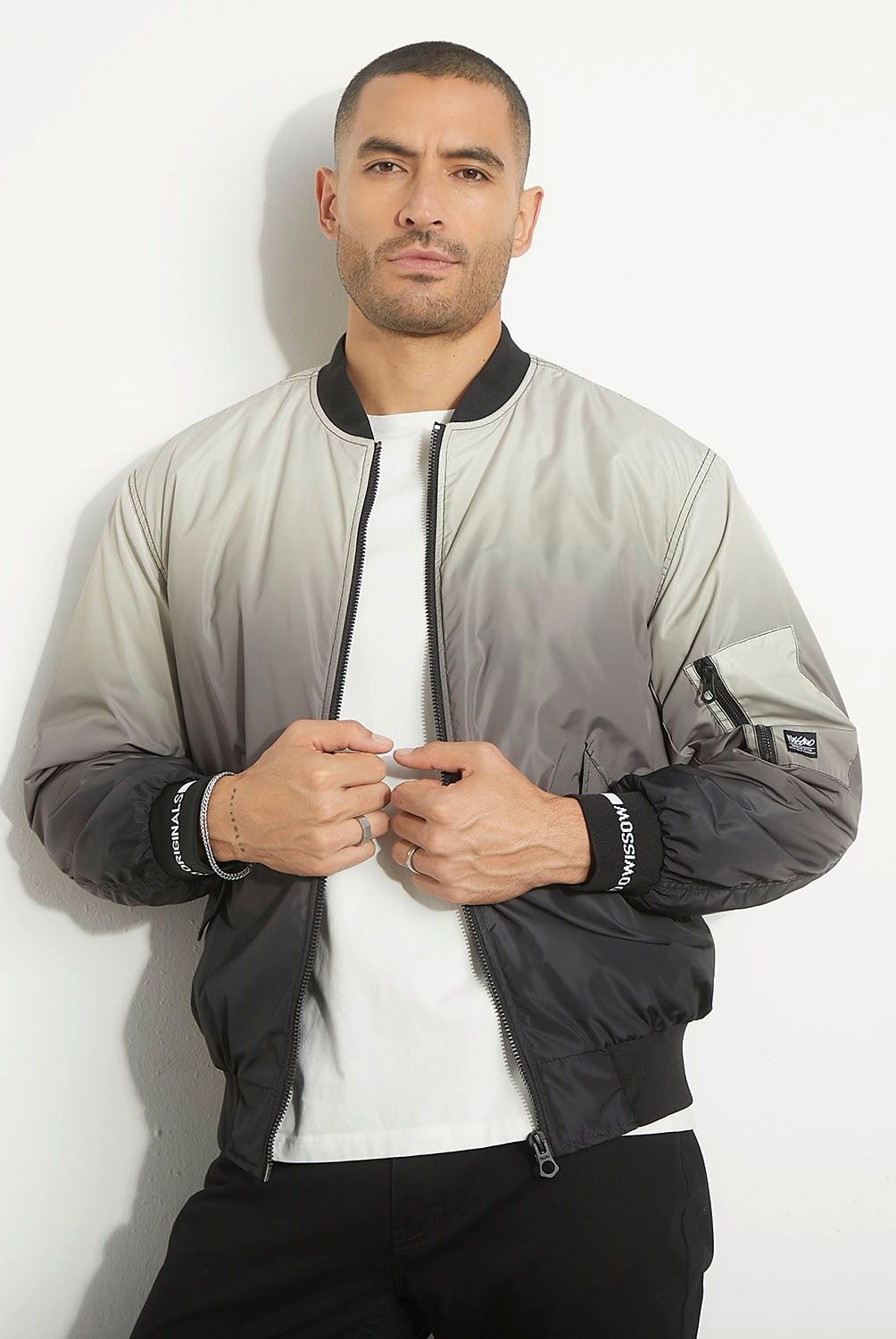 MOSSIMO - Chaqueta Bomber Hombre Mossimo