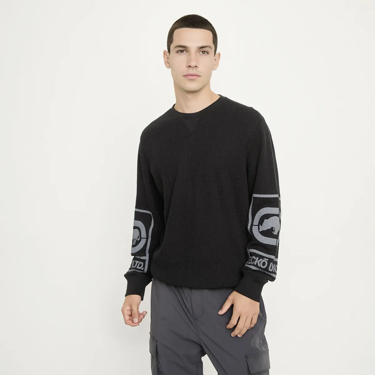 ECKO - Polera Manga Larga Hombre Ecko