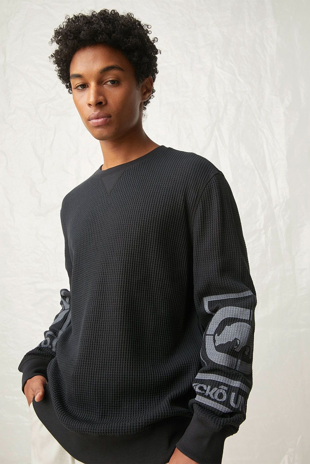 ECKO - Polera Manga Larga Algodón Hombre Ecko