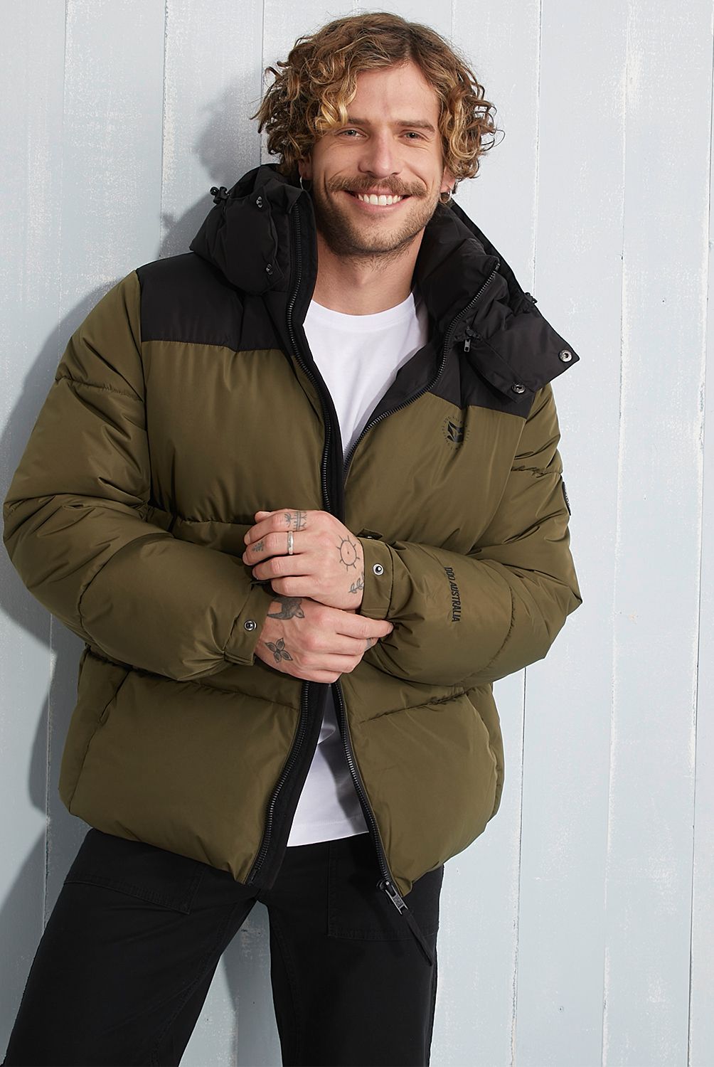 DOO AUSTRALIA - Parka Manga Larga Hombre Doo Australia