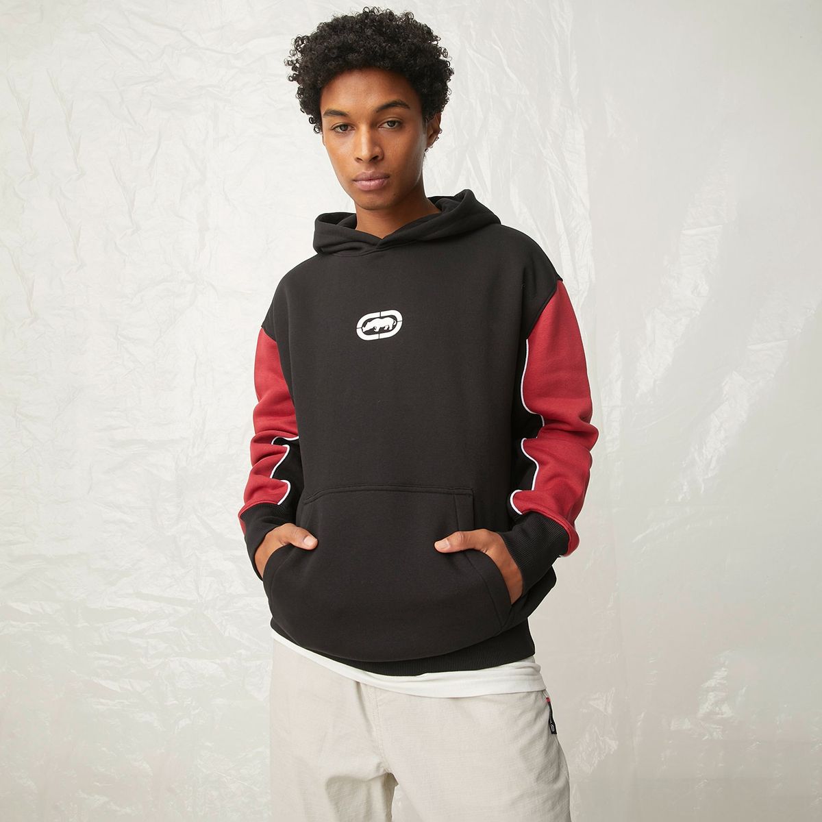 ECKO - Polerón Canguro Relaxed Fit Hombre Ecko