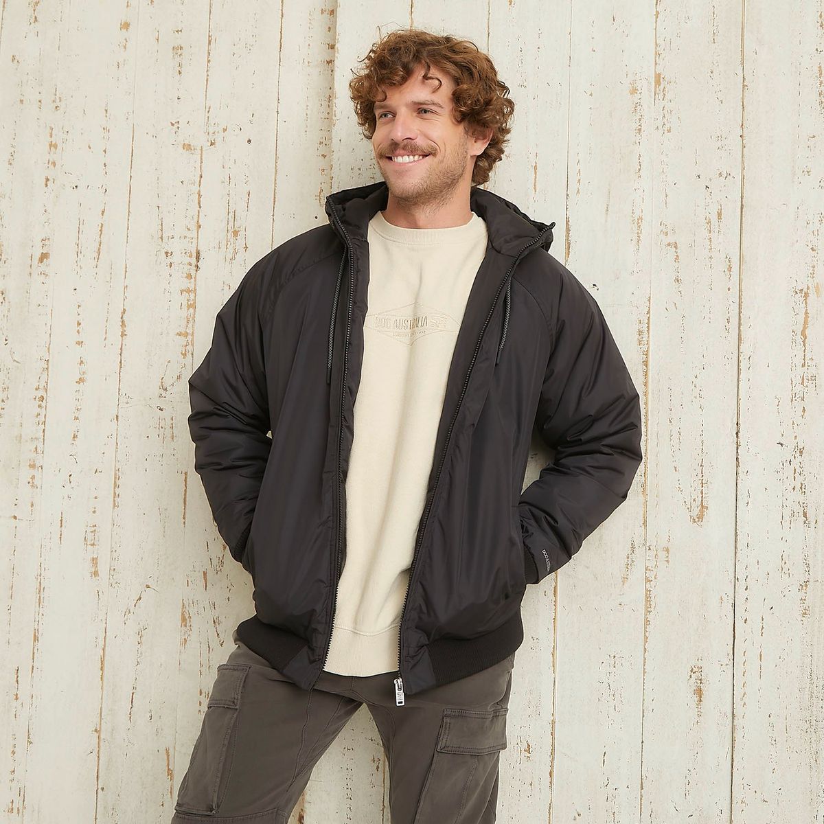 DOO AUSTRALIA - Parka Manga Larga Hombre Doo Australia
