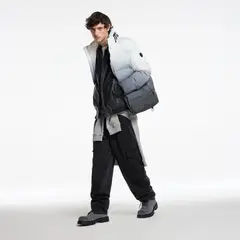 MOSSIMO - Parka Manga Larga Casual Hombre