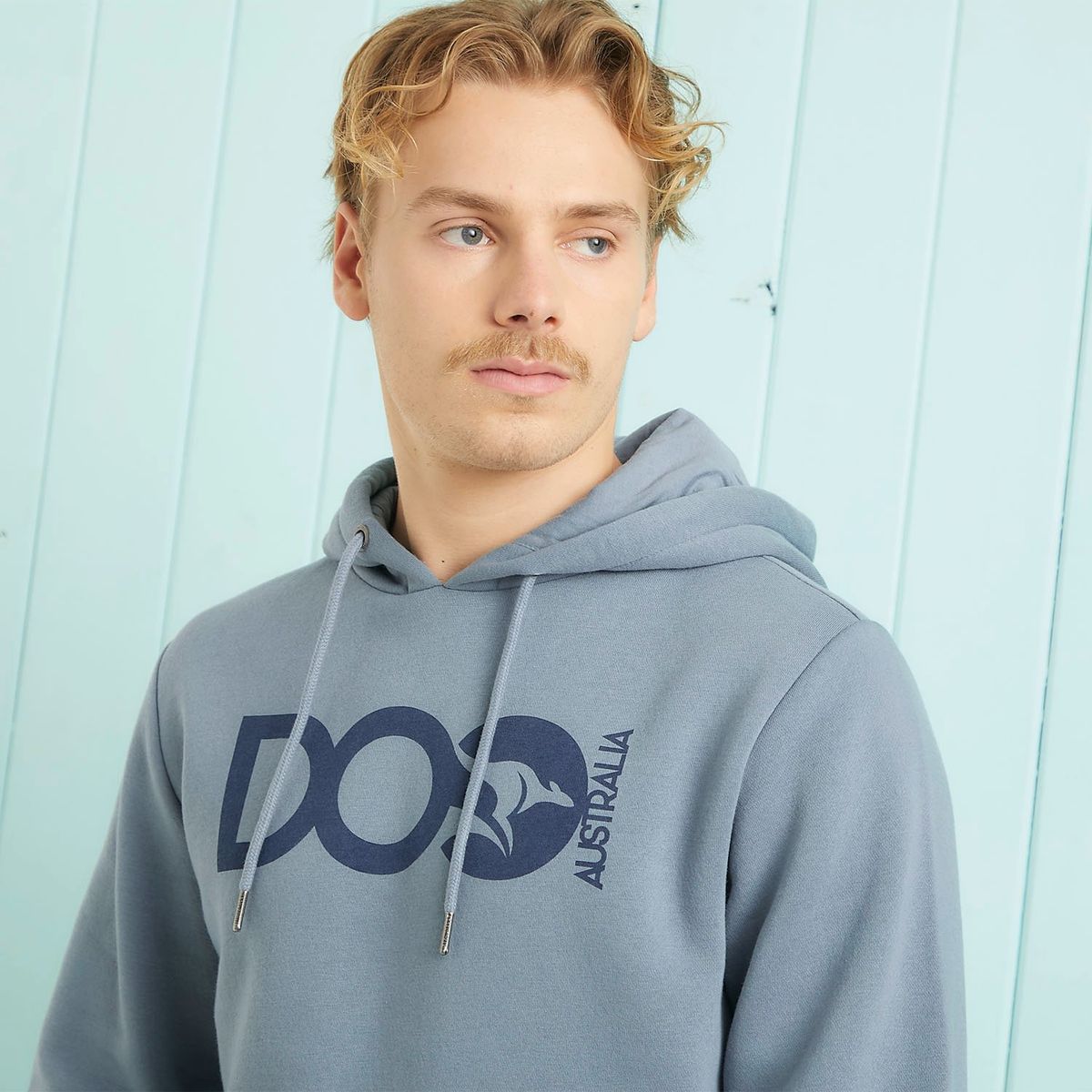 DOO AUSTRALIA - Polerón Canguro Algodón Hombre Doo Australia