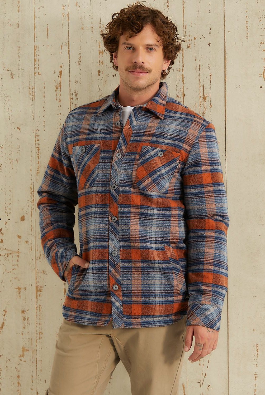 DOO AUSTRALIA - Chaqueta Leñadora Doo Australia Diseño A Cuadros Hombre