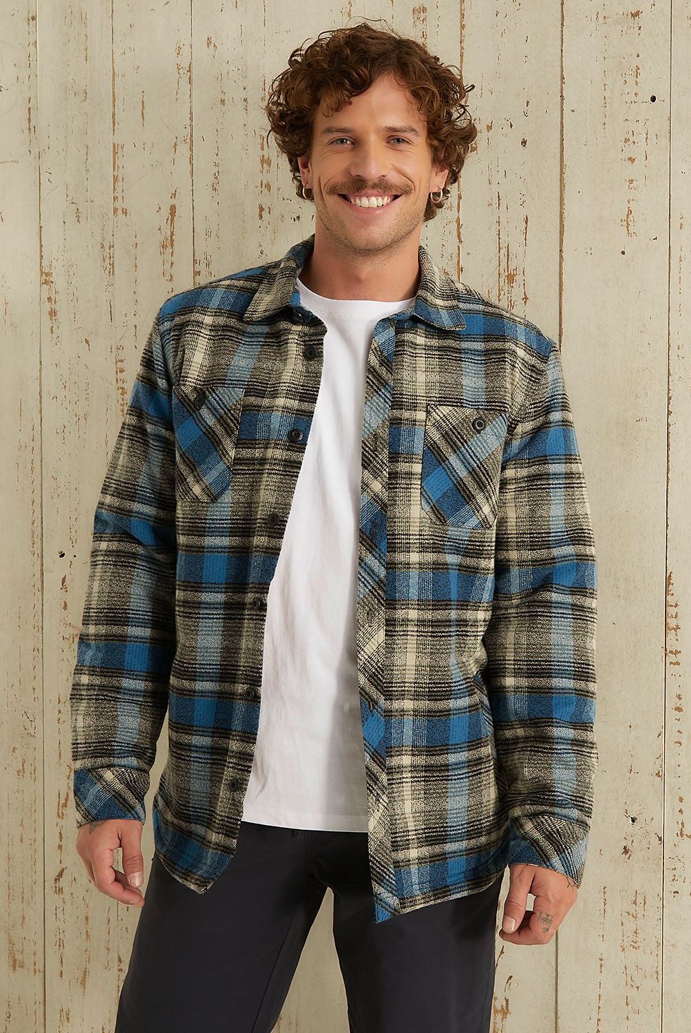 DOO AUSTRALIA - Chaqueta Leñadora Doo Australia Diseño A Cuadros Hombre