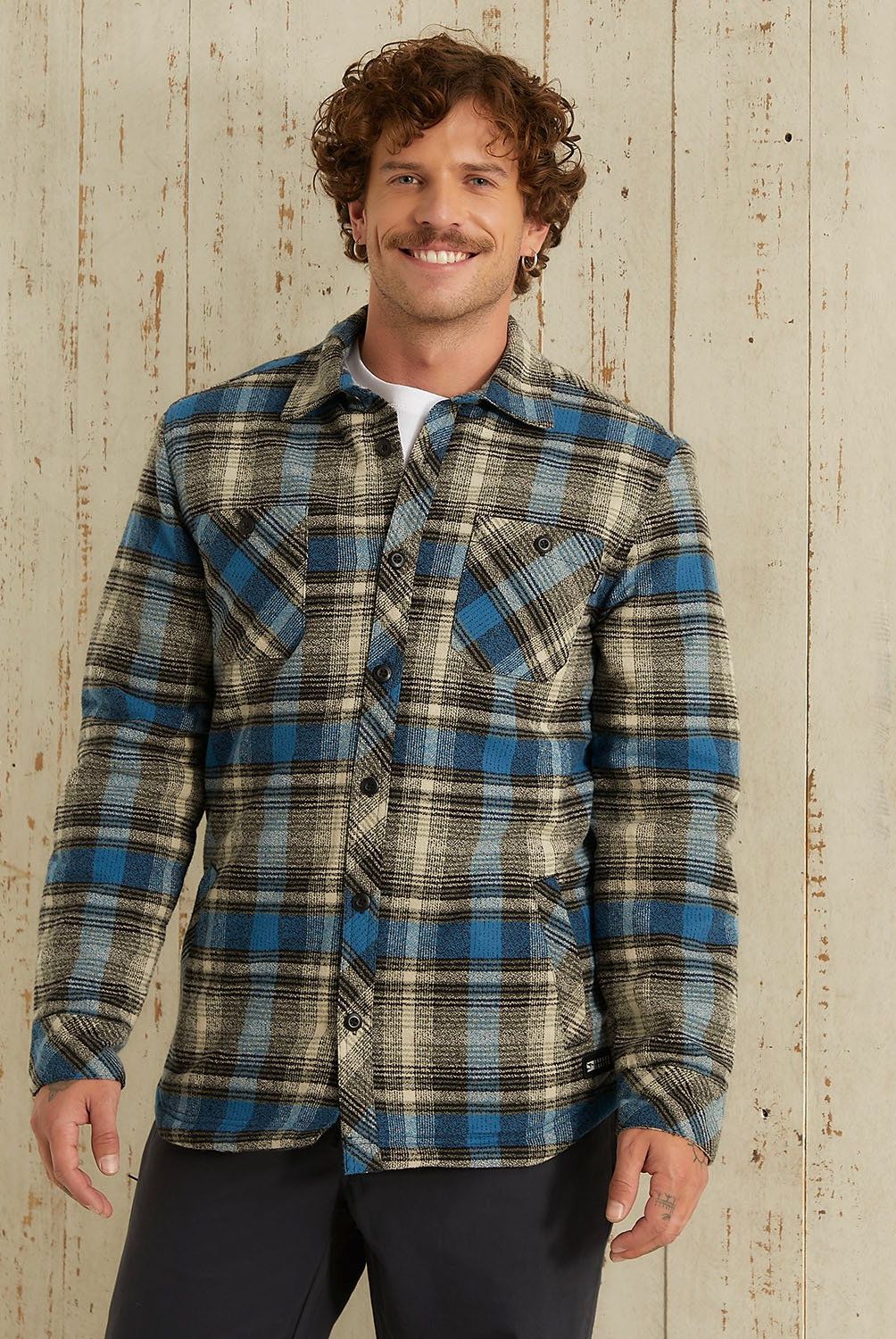 DOO AUSTRALIA - Chaqueta Leñadora Doo Australia Diseño A Cuadros Hombre