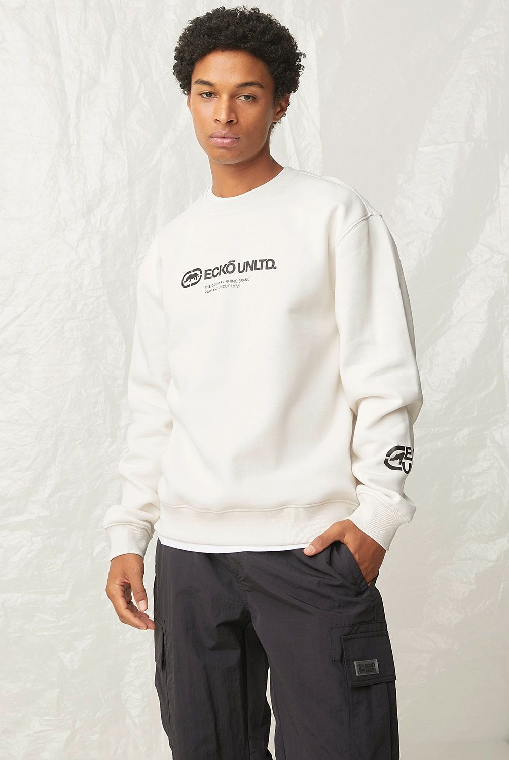 ECKO - Polerón Crew Neck Algodón Hombre Ecko