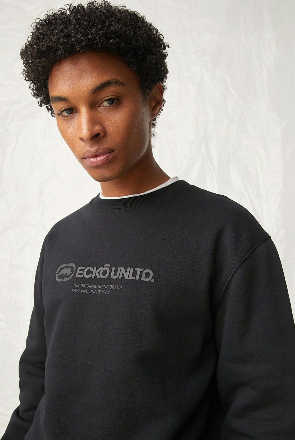 ECKO - Polerón Crew Neck Algodón Hombre Ecko