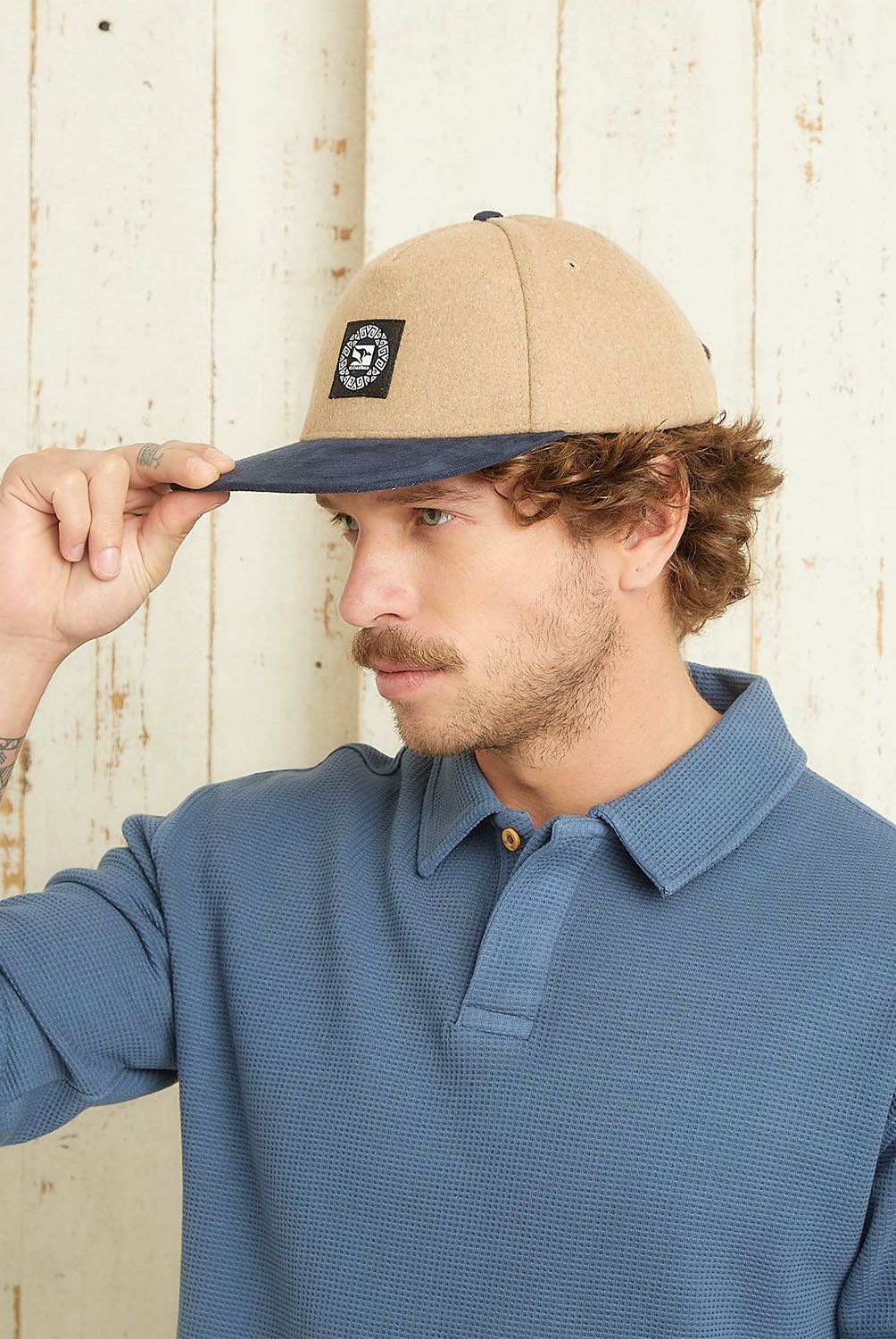 DOO AUSTRALIA - Polera Manga Larga Algodón Hombre Doo Australia