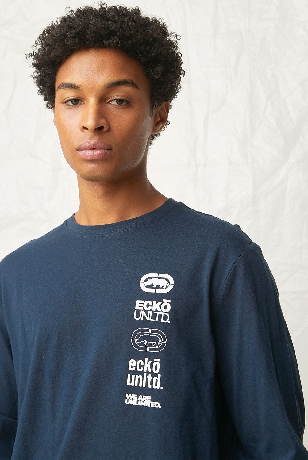 ECKO - Polera Manga Larga Algodón Hombre Ecko