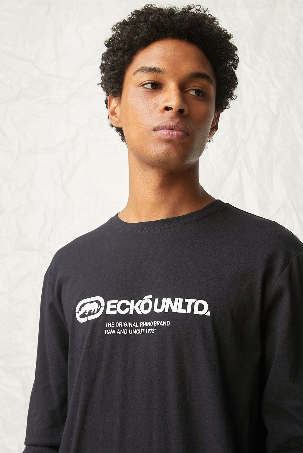 ECKO - Polera Manga Larga Algodón Hombre Ecko
