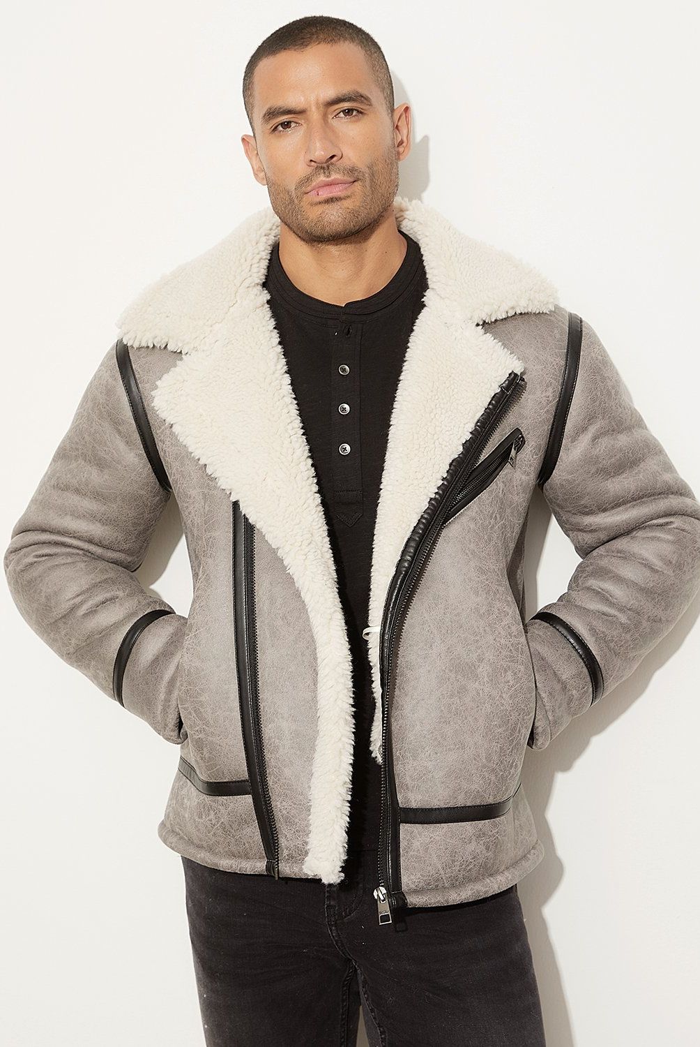 MOSSIMO - Chaqueta Bonded Hombre Mossimo