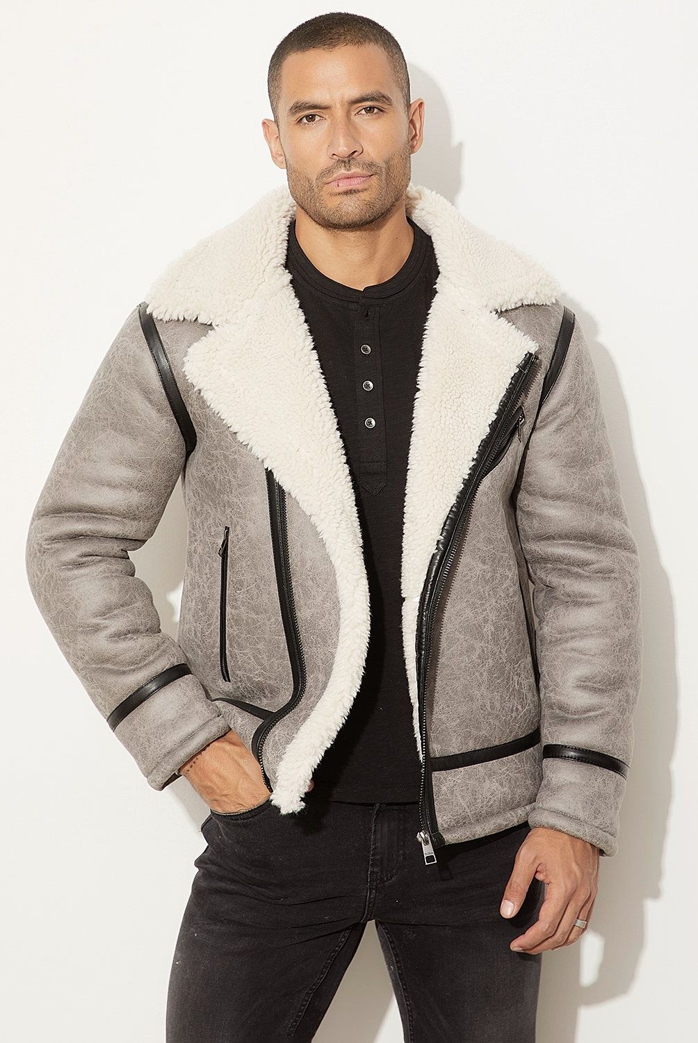 MOSSIMO - Chaqueta Bonded Hombre Mossimo