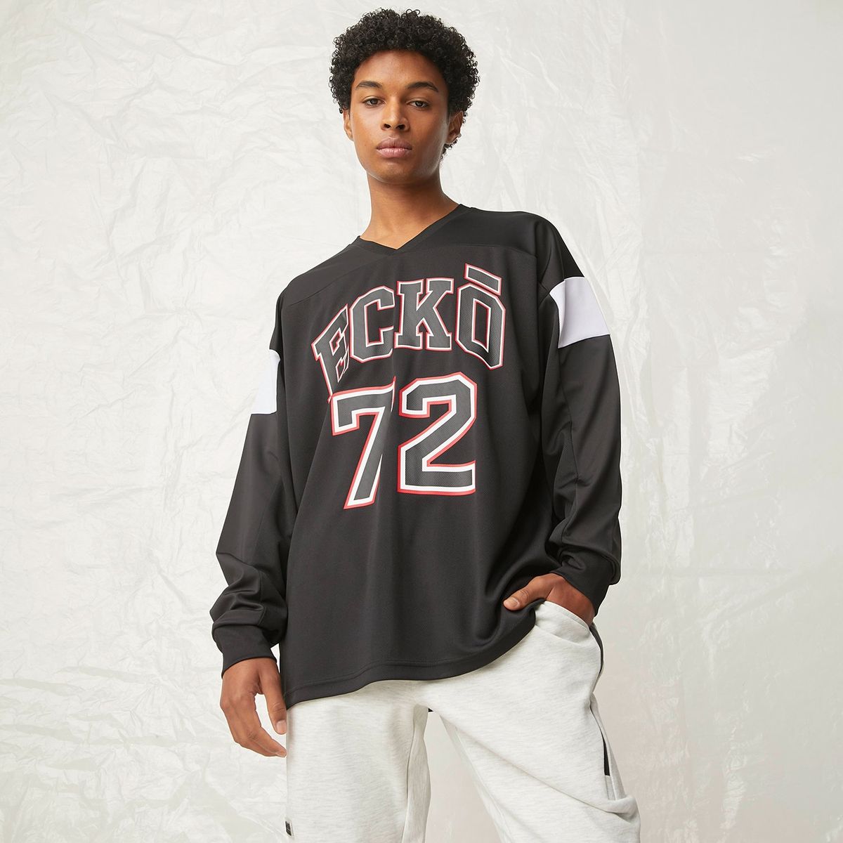 ECKO - Polera Manga Larga Hombre Ecko