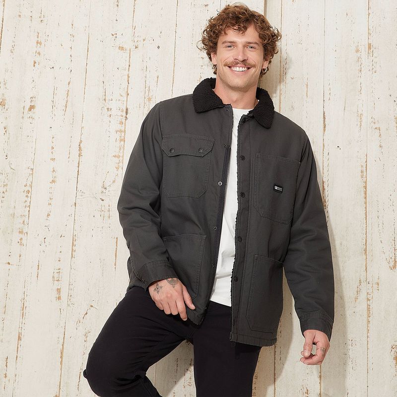 DOO AUSTRALIA Chaqueta Casual Algodón Hombre Doo Australia Cuello