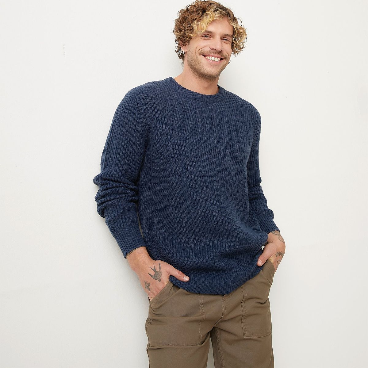 DOO AUSTRALIA - Sweater Casual Algodón Hombre Doo Australia