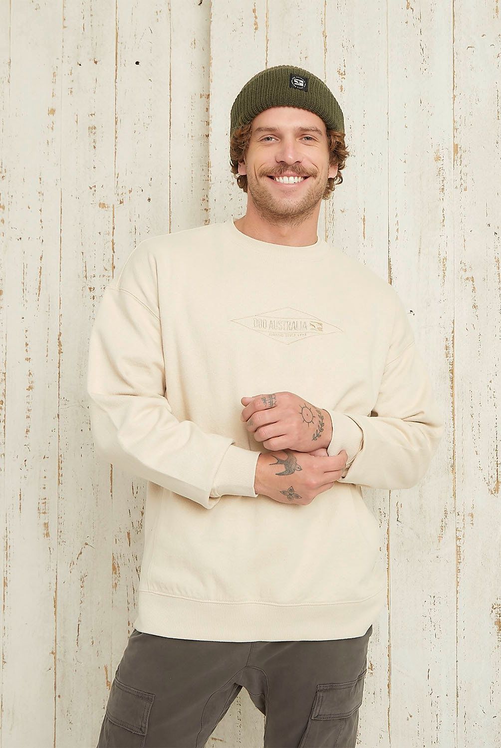 DOO AUSTRALIA - Polerón Crew Neck Hombre Doo Australia
