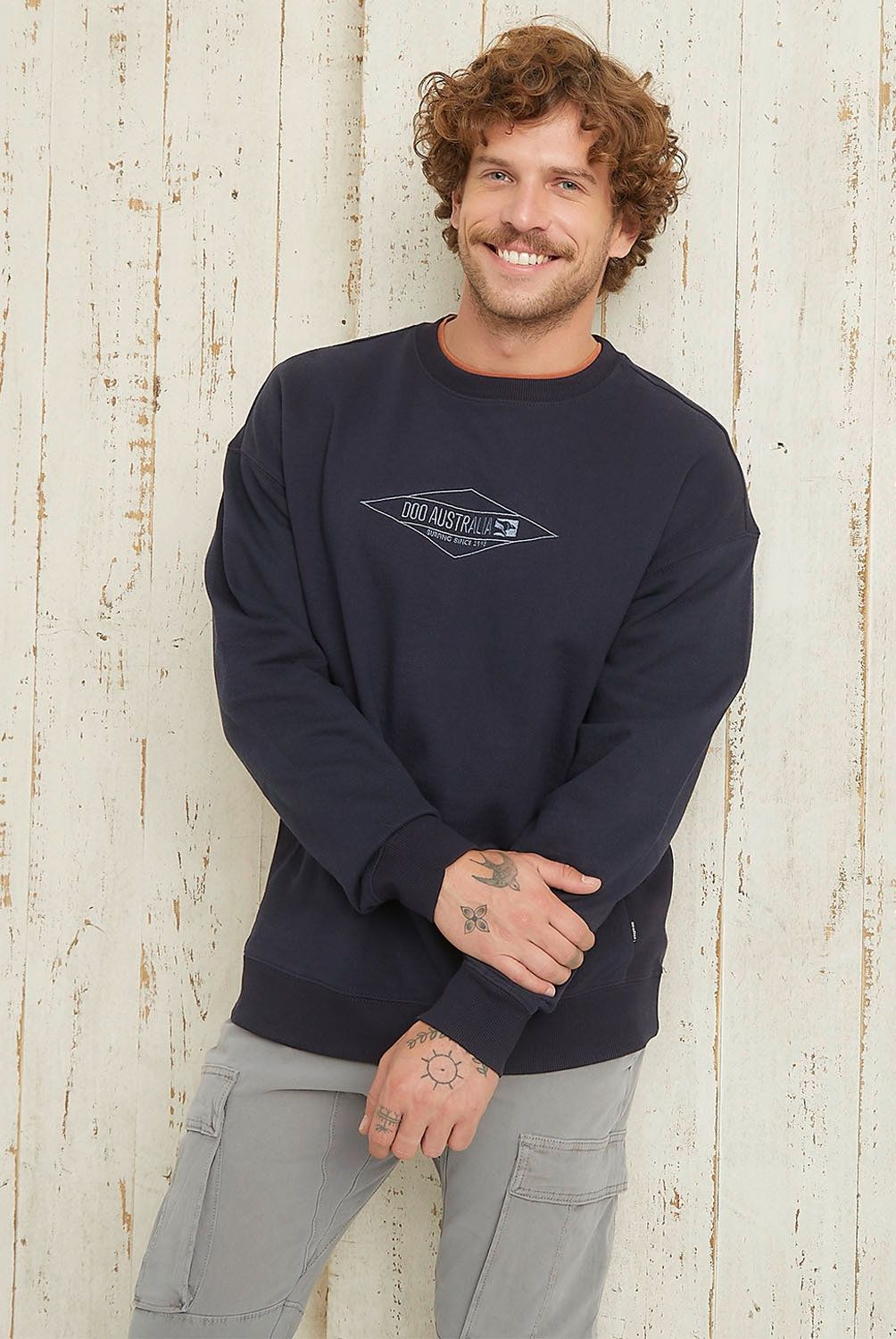 DOO AUSTRALIA - Polerón Crew Neck Hombre Doo Australia