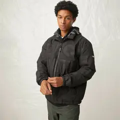 ECKO - Parka Manga Larga Logo Hombre