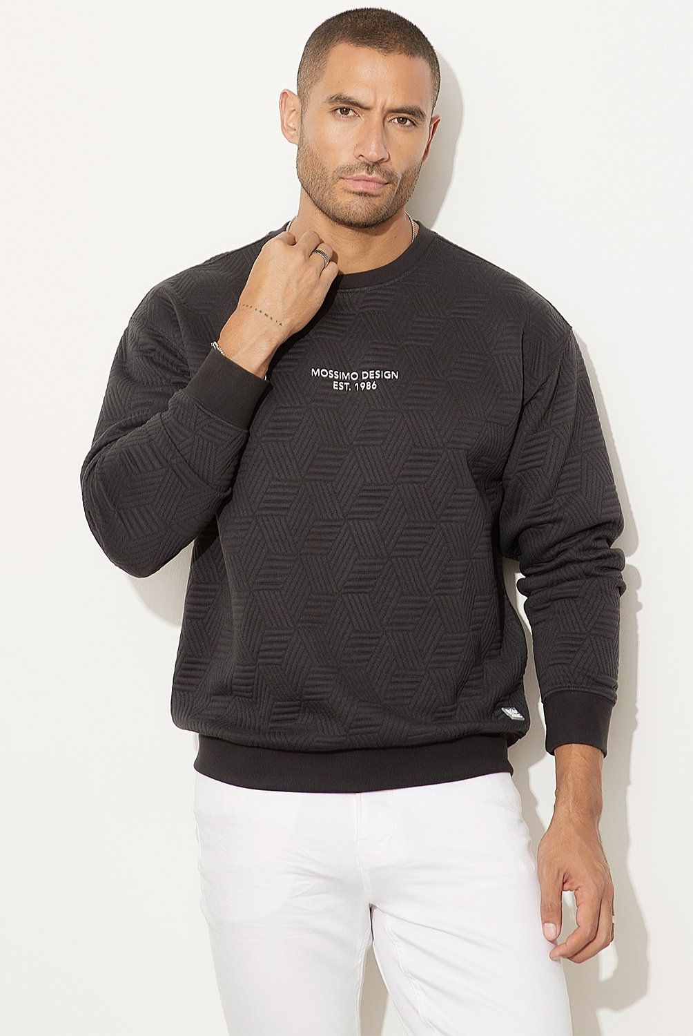 MOSSIMO - Polerón Crew Neck Hombre Mossimo