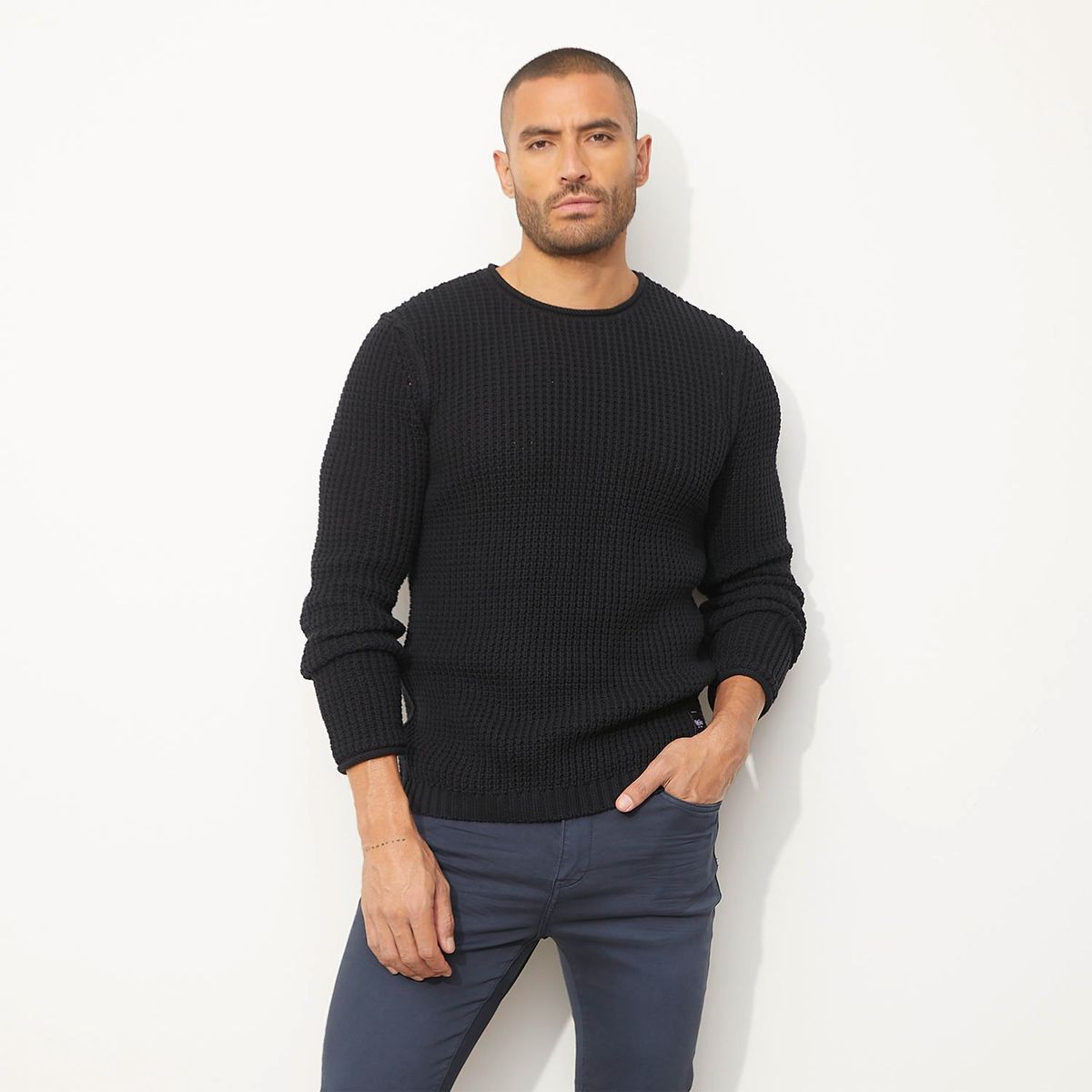 MOSSIMO - Sweater Tejido Algodón Hombre Mossimo