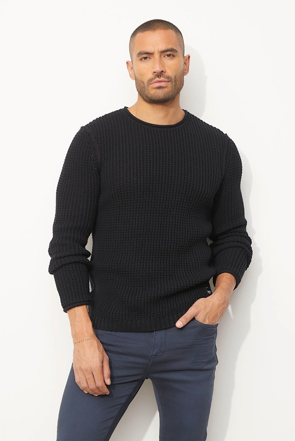 MOSSIMO - Sweater Tejido Algodón Hombre Mossimo