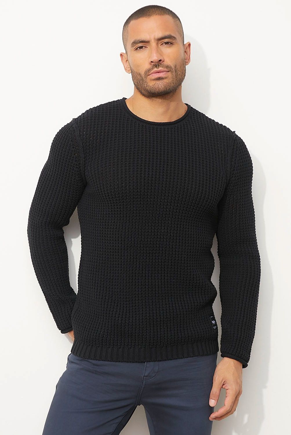 MOSSIMO - Sweater Tejido Algodón Hombre Mossimo