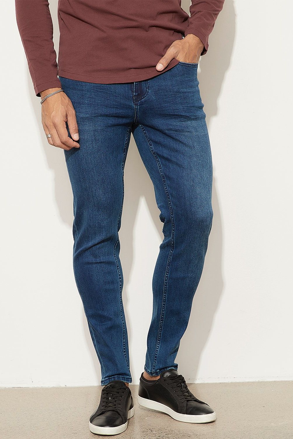 MOSSIMO - Jeans Skinny Fit Hombre Mossimo